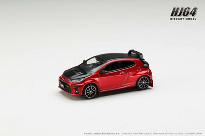 Hobby Japan 1:64 Toyota GRMN YARIS RALLY PACKAGE with GR Parts EMOTIONAL RED II