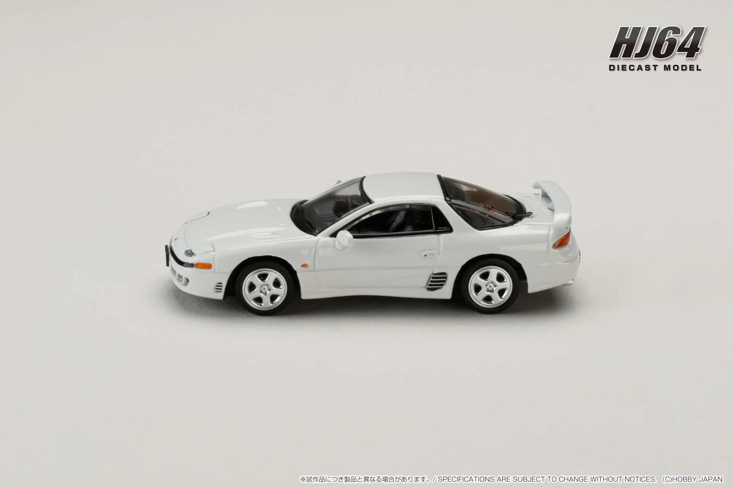 Hobby Japan 1:64 Mitsubishi GTO MK1 Twin Turbo Misty White Pearl
