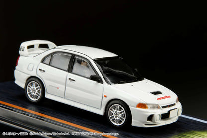 Hobby Japan 1:64 Mitsubishi Lancer RS Evolution Ⅳ Initial D Official Licensed Seiji Iwaki VS Takumi Fujiwara with Seiji Iwaki Figure Driving In The Car