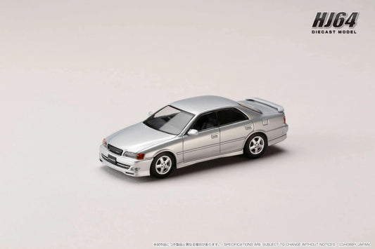 Hobby Japan 1:64 Toyota CHASER TOURER V (JZX100) 1998 / Mesh Front Grill SILVER METALLIC (HJ643072S)