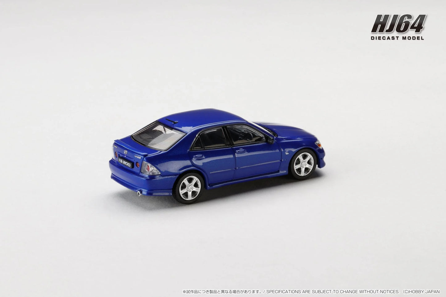 Hobby Japan 1:64 Lexus IS200 IS 200 GXE10 Blue (HJ643080BL)