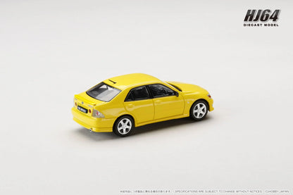 Hobby Japan 1:64 Lexus IS200 IS 200 GXE10 Yellow (HJ643080Y)