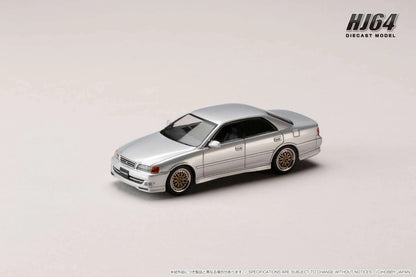 Hobby Japan 1:64 Toyota CHASER TOURER V (JZX100) 1998 / JDM STYLE SILVER METALLIC (HJ644072S)