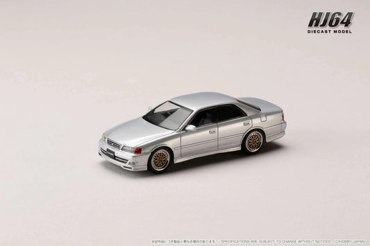 Hobby Japan 1:64 Toyota CHASER TOURER V (JZX100) 1998 / JDM STYLE SILVER METALLIC (HJ644072S)