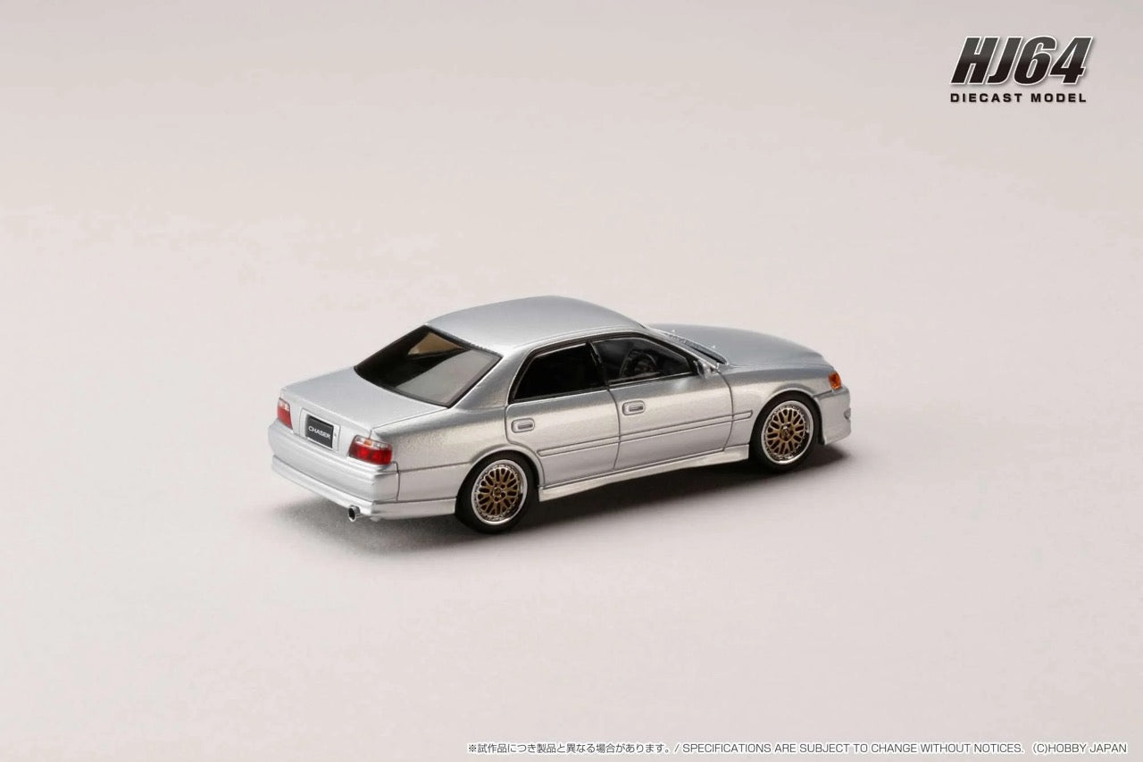 Hobby Japan 1:64 Toyota CHASER TOURER V (JZX100) 1998 / JDM STYLE SILVER METALLIC (HJ644072S)
