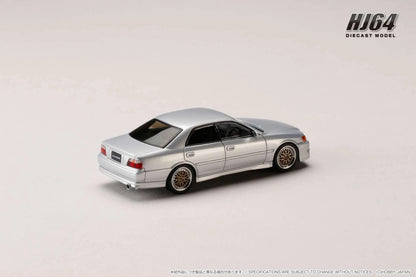 Hobby Japan 1:64 Toyota CHASER TOURER V (JZX100) 1998 / JDM STYLE SILVER METALLIC (HJ644072S)