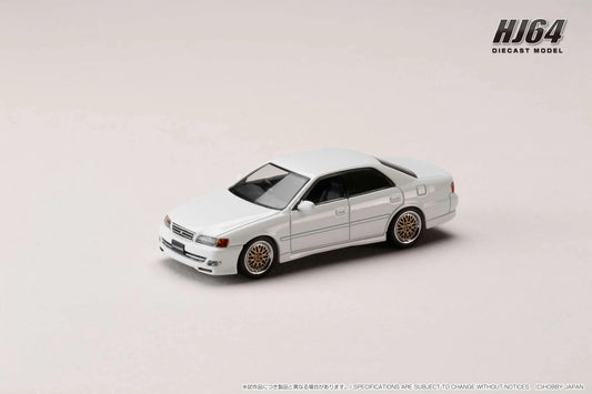 Hobby Japan 1:64 Toyota CHASER TOURER V (JZX100) 1998 / JDM STYLE SUPER WHITE II (HJ644072W)
