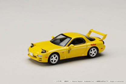Hobby Japan x JDM64 1:64 Mazda RX-7 (FD3S) Red Suns Initial D 30th Anniversary Set C Keisuke Takahashi VS Takumi Fujiwara