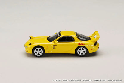 Hobby Japan x JDM64 1:64 Mazda RX-7 (FD3S) Red Suns Initial D 30th Anniversary Set C Keisuke Takahashi VS Takumi Fujiwara