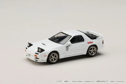 Hobby Japan x JDM64 1:64 Mazda RX-7 (FC3S) Red Suns Initial D 30th Anniversary Set D Ryosuke Takahashi VS Takumi Fujiwara