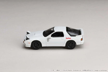 Hobby Japan x JDM64 1:64 Mazda RX-7 (FC3S) Red Suns Initial D Ryosuke Takahashi VS Kyoichi Sudou