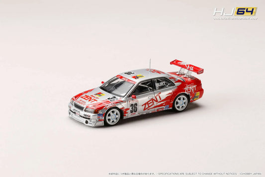 Hobby Japan X Ignition Model 1:64 ZENT TOM'S Toyota Chaser (#36) 1998 JTCC