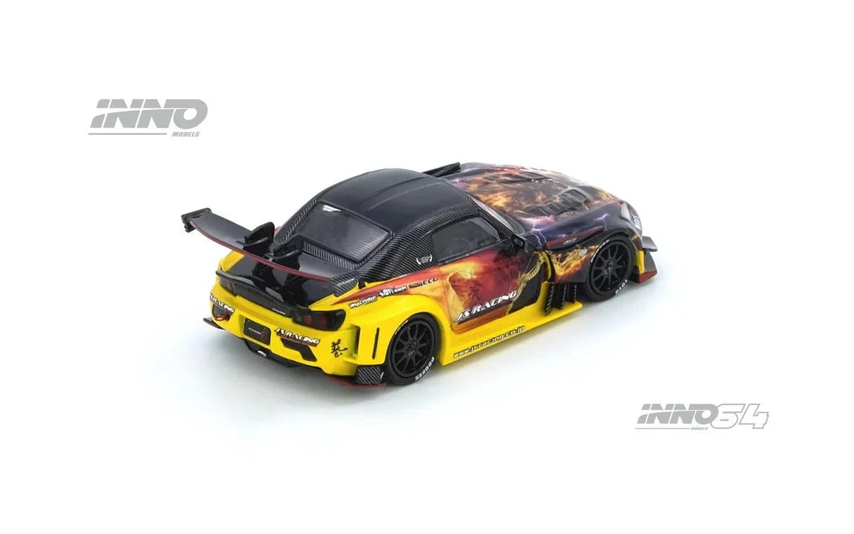 INNO64 1/64 HONDA S2000 J‘S RACING (AP1) MAOU (IN64-S200JS-MAOU)