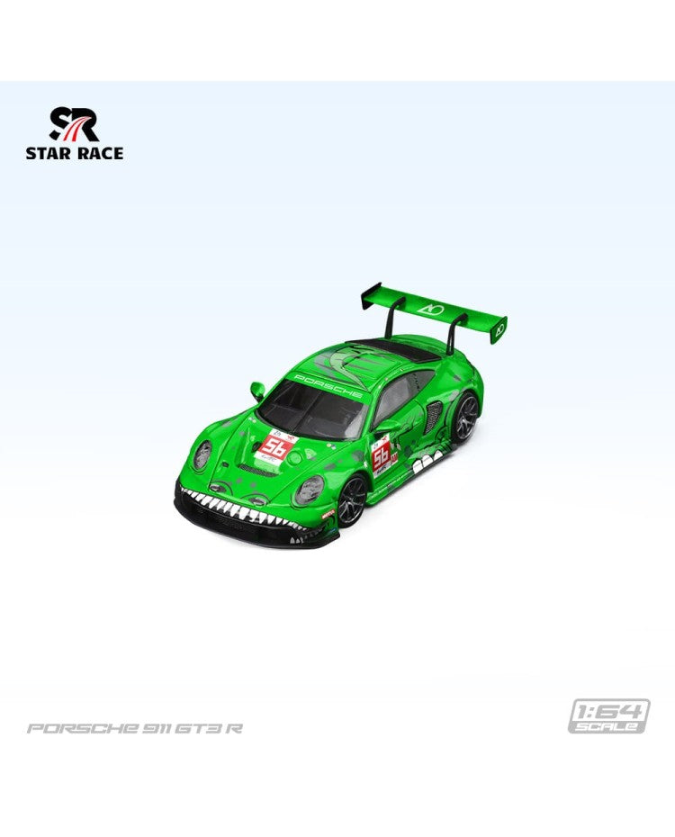 Star Race 1:64 Porsche 911 GT3 R Tyrannosaurus T-Rex Rexy Green #56