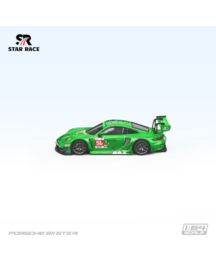Star Race 1:64 Porsche 911 GT3 R Tyrannosaurus T-Rex Rexy Green #56