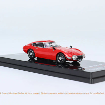 INNO64 1/64 TOYOTA 2000GT Solar Red