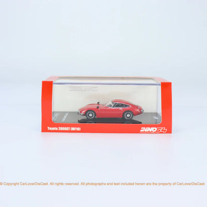 INNO64 1/64 TOYOTA 2000GT Solar Red