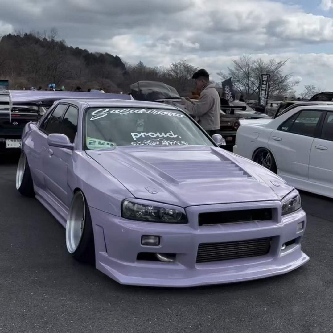 Fuji 1:64 Nissan GT-R R34 Nismo Z-Tune Light Lavender
