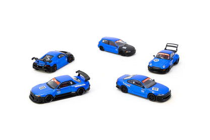 Tarmac Works 1:64 10th Anniversary Box Set - 5 Model Cars + Tarmac Cards