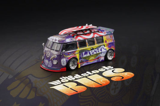 Liberty64 1:64 Volkswagen Kombi Camper Van Woodstock Bus Edition Limited 599 Pieces