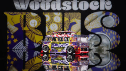Liberty64 1:64 Volkswagen Kombi Camper Van Woodstock Bus Edition Limited 599 Pieces