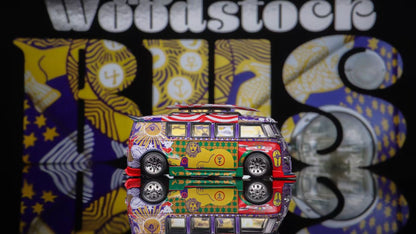 Liberty64 1:64 Volkswagen Kombi Camper Van Woodstock Bus Edition Limited 599 Pieces