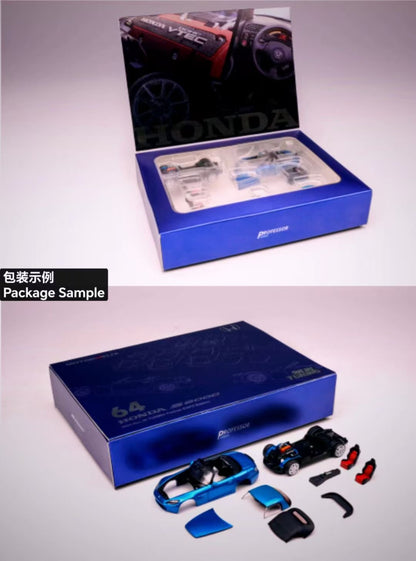 Motorhelix 1:64 Honda S2000 AP2 Official Licensed Grand Prix White Magnetic Assemble Parts Premium Packaging