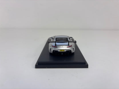 BSC X Rhino Model 1:64 AMG GTS MK1 C190 Carbonerre Wide Body Custom Silver