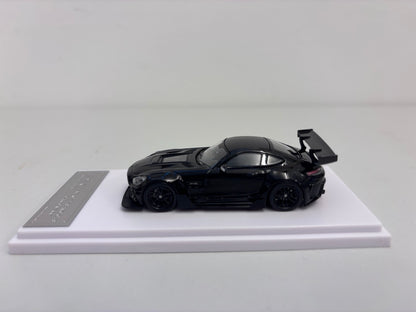 BSC X Rhino Model 1:64 AMG GTS MK1 C190 Carbonerre Wide Body Custom Black