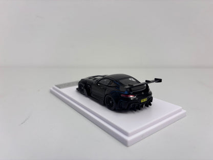 BSC X Rhino Model 1:64 AMG GTS MK1 C190 Carbonerre Wide Body Custom Black