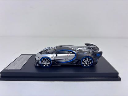 League Model x MJ Model 1:64 Vision GT Silver