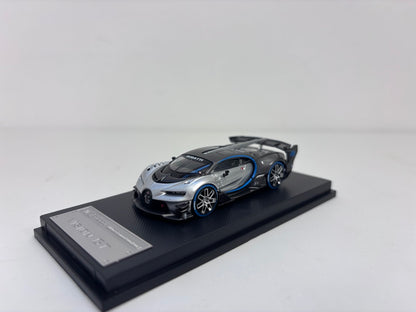 League Model x MJ Model 1:64 Vision GT Silver