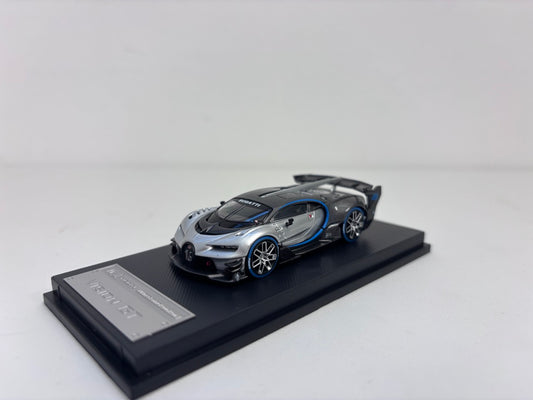 League Model x MJ Model 1:64 Vision GT Silver
