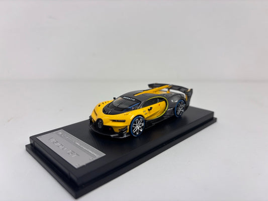 League Model x MJ Model 1:64 Vision GT Yellow