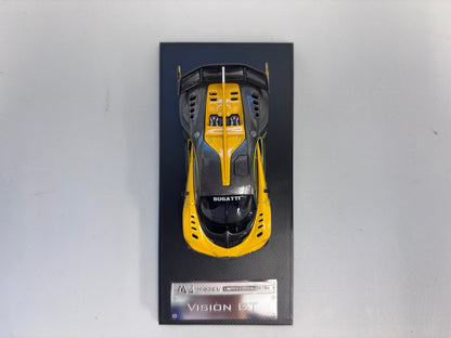 League Model x MJ Model 1:64 Vision GT Yellow