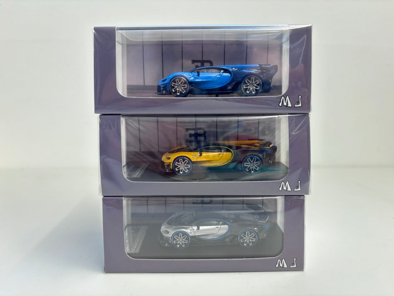 League Model x MJ Model 1:64 Vision GT Yellow