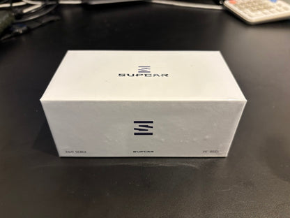 Supcar 1:64 Ferrari F40 Black Carbon in Premium Box Packaging