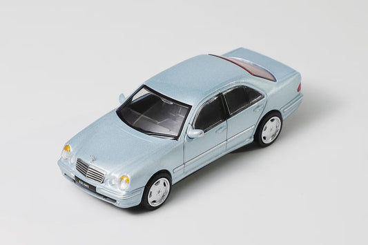 Shadow 1:64 Mercedes Benz E Class MK2 W210 E55 AMG LHD Silver Blue