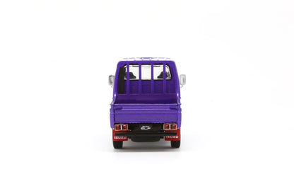 Model One 1:64 Isuzu ELF Single Cab Pick-Up Truck RHD Openable Tailgate Custom Purple