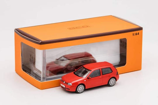 GCD 1/64 Volkswagen Golf GTI MK4 1J 2 Doors Hot Hatch Hatchback LHD - Red
