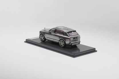 Smallcarart 1:64 Rolls Royce Cullinan Black Badge Edition Gun Grey