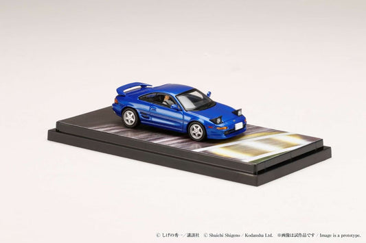Hobby Japan 1:64 Toyota MR2 SW20 G-Limited Folding Headlight Initial D Official Licensed Kai Kogashiwa VS Takumi Fujiwara with Kai Kogashiwa Figure Driving In The Car