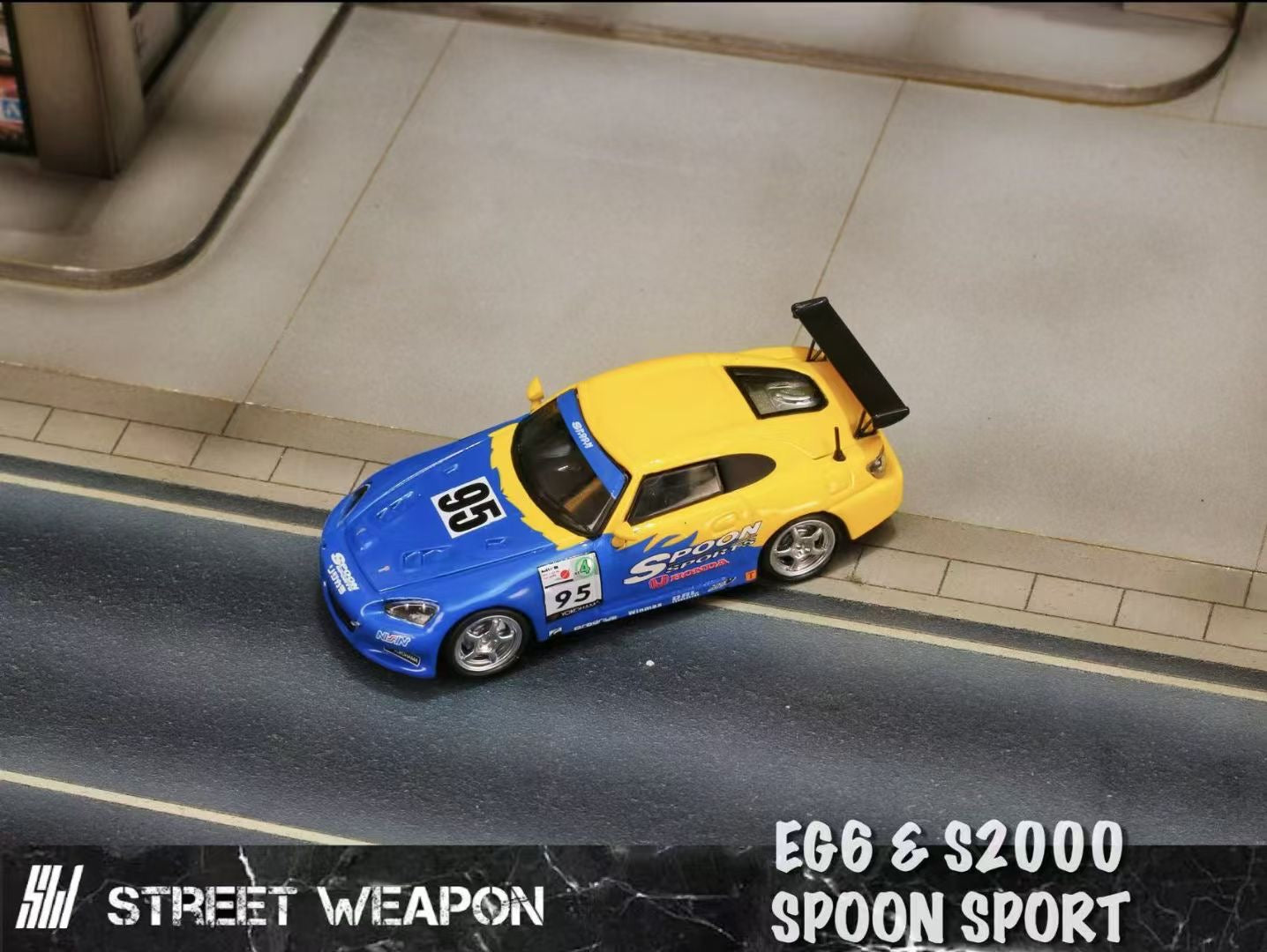 Street Weapon 1:64 Honda S2000 Spoon Custom Edition