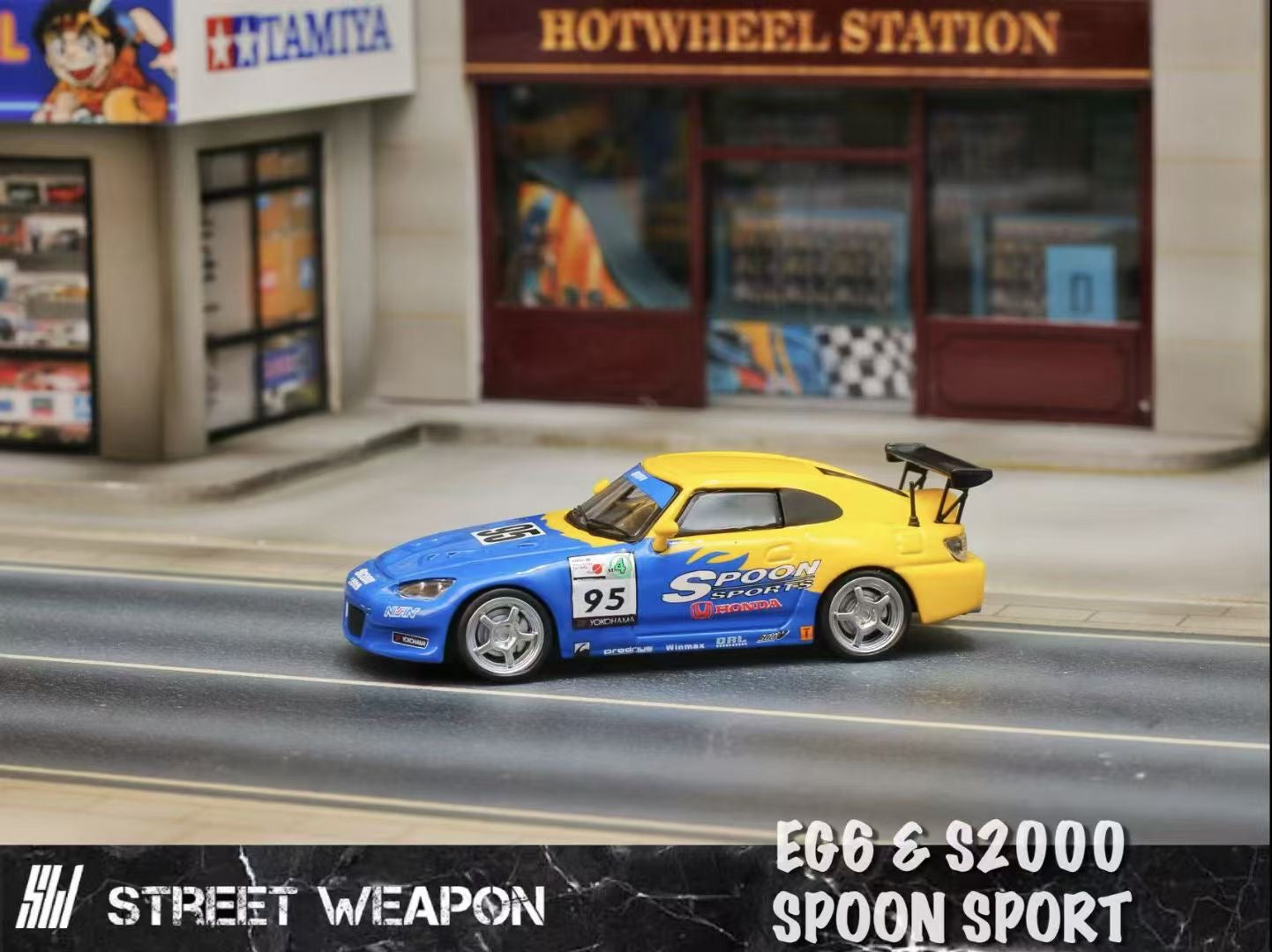 Street Weapon 1:64 Honda S2000 Spoon Custom Edition