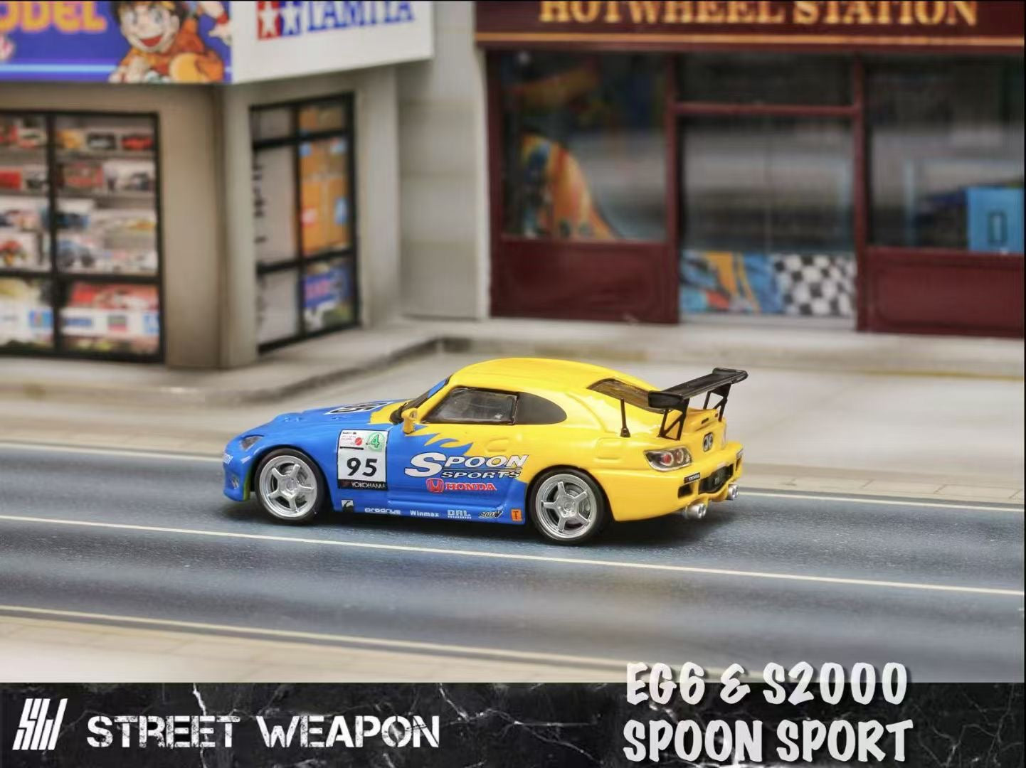Street Weapon 1:64 Honda S2000 Spoon Custom Edition