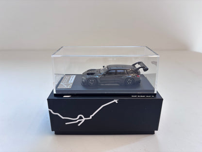 JICAR 1:64 M3 G81 Wagon Touring 24h Nurburgring Full Carbon Black in Premium Box Packaging