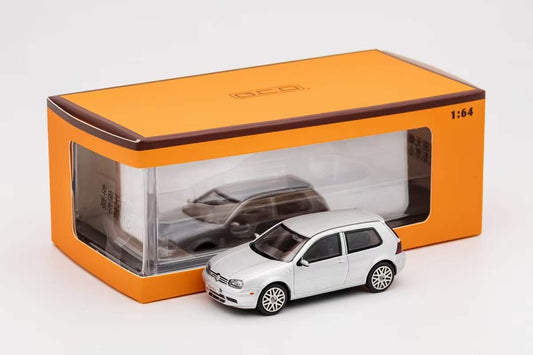 GCD 1/64 Volkswagen Golf GTI MK4 1J 2 Doors Hot Hatch Hatchback LHD - Silver Limited 500 Pieces