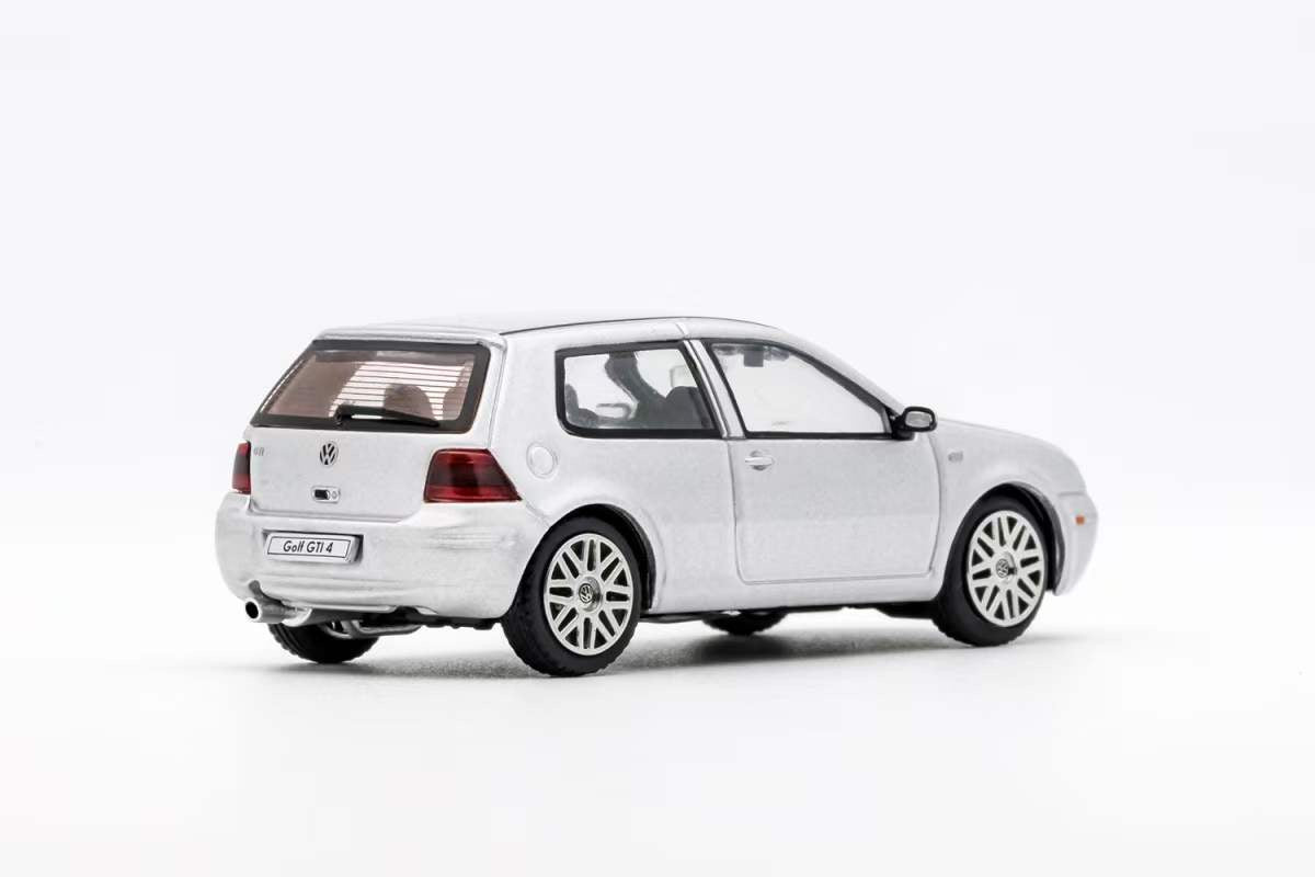 GCD 1/64 Volkswagen Golf GTI MK4 1J 2 Doors Hot Hatch Hatchback LHD - Silver Limited 500 Pieces