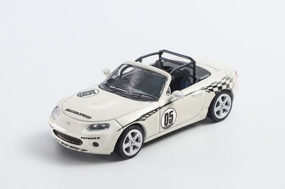 DCT 1:64 Mazda MX-5 MX5 NC Track Version RHD White Mazda Official Licensed