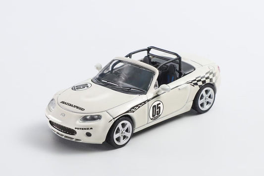 DCT 1:64 Mazda MX-5 MX5 NC Track Version RHD White Mazda Official Licensed